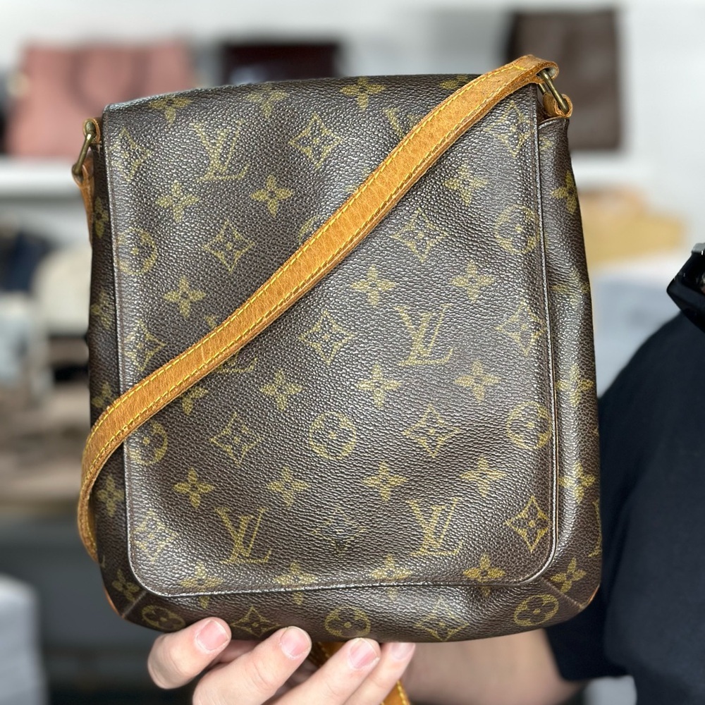 LV Monogram Flap Crossbody